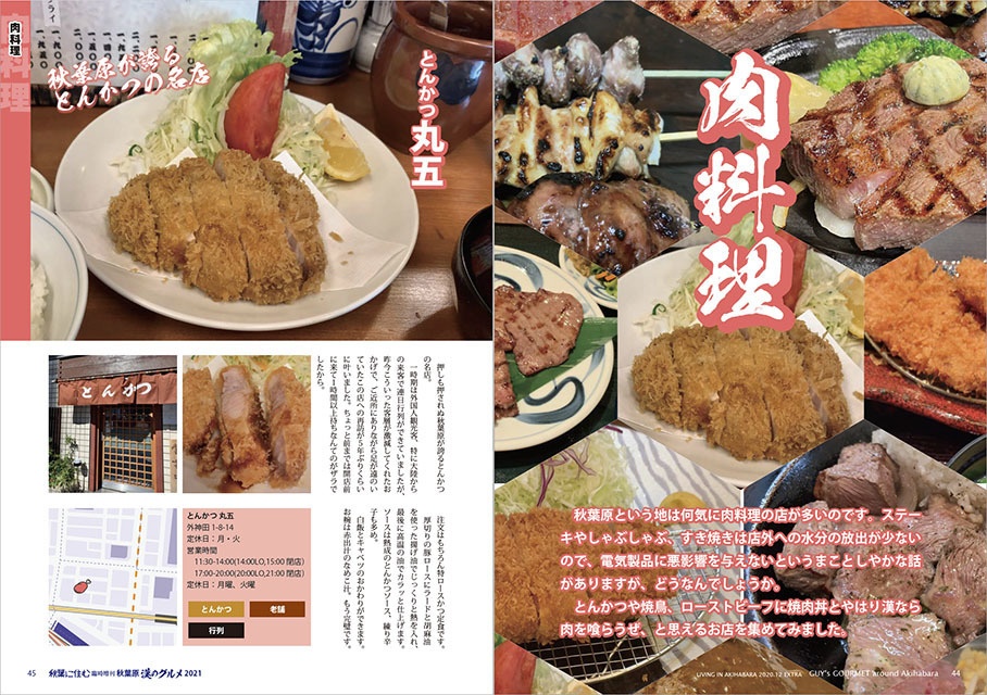 秋葉原 漢のグルメ2021(冊子版)