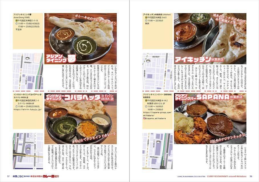 【完売御礼】秋葉原界隈のカレー店紹介(冊子版)