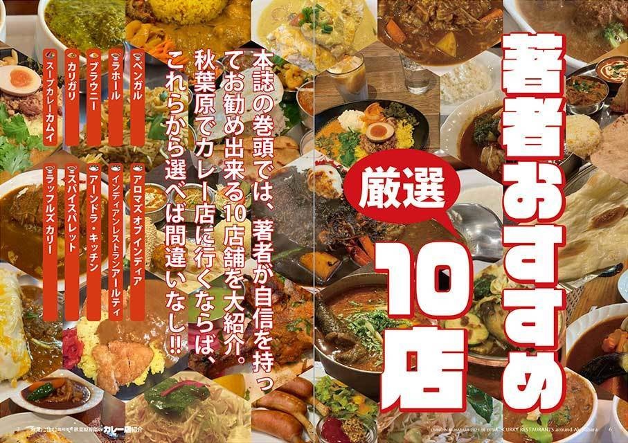 【完売御礼】秋葉原界隈のカレー店紹介(冊子版)
