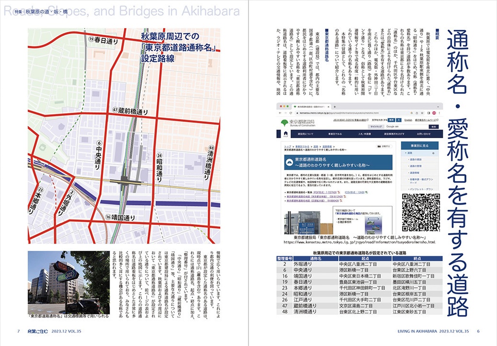 【完売御礼】秋葉に住む VOL.35(秋葉原の道・坂・橋)