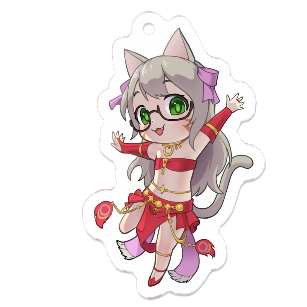 楓猫ほたる踊り子アクキー#2