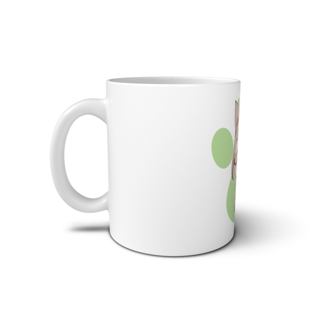 肉球マグカップみどり