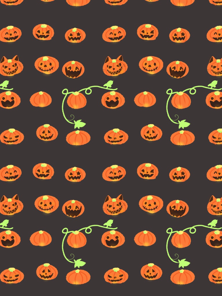 かぼちゃiPhone手帳型ケース