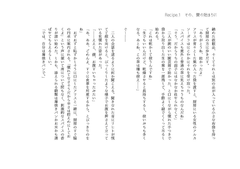 愛用のレシピ帳 -君と素敵な週末を-