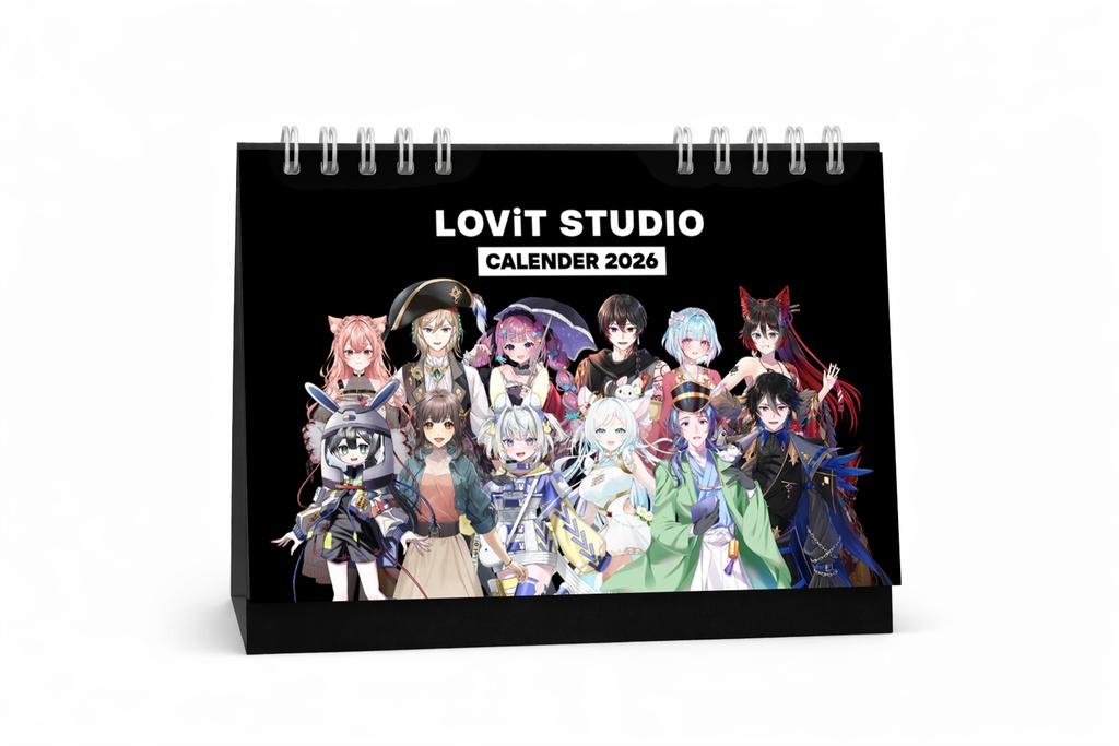LOViT STUDIO 2026年卓上カレンダー