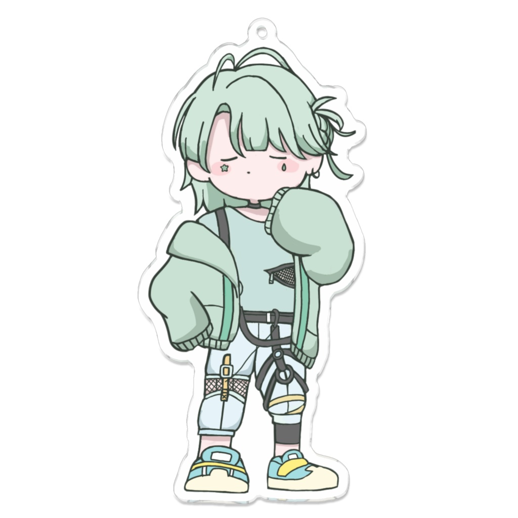 Hikase アクリルキーホルダー ゆるいイラストグッズ2026
