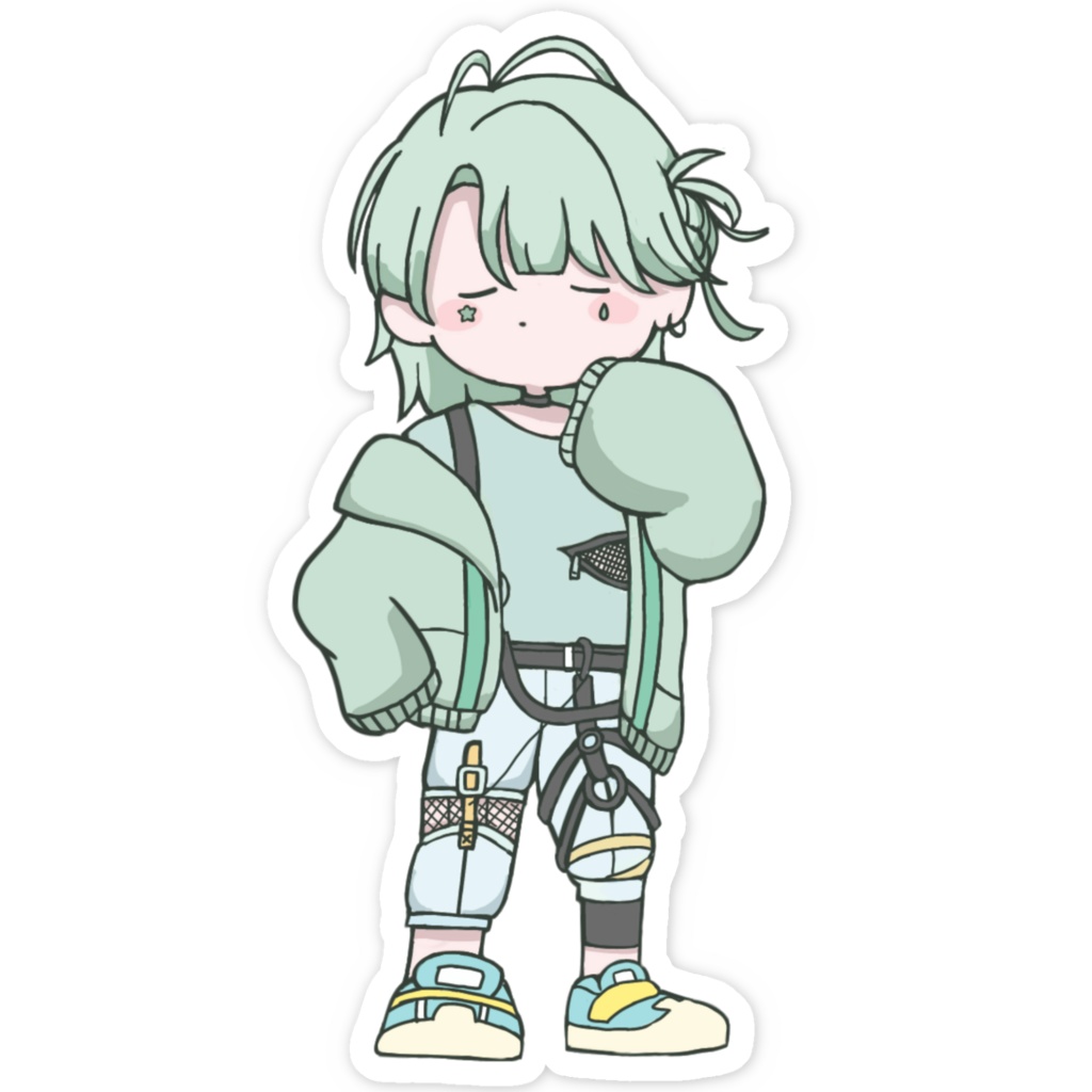 Hikase スマホステッカー ゆるいイラストグッズ2026