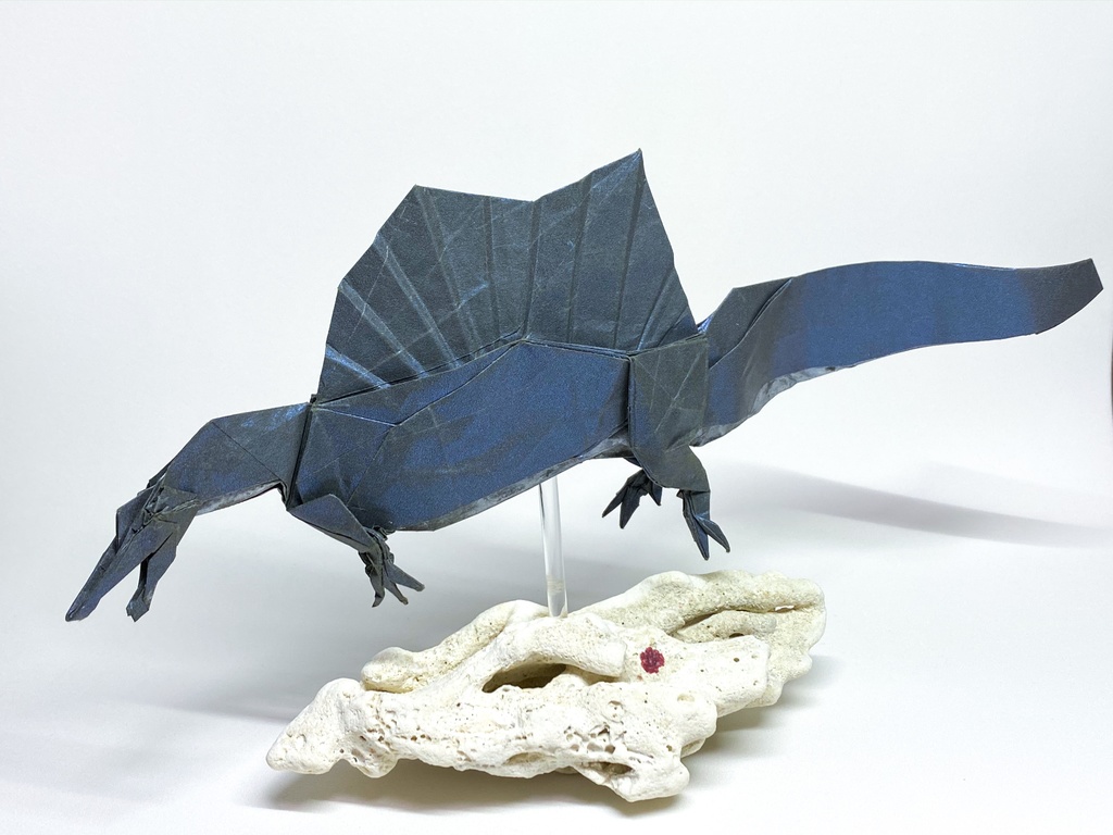 スピノサウルスの展開図