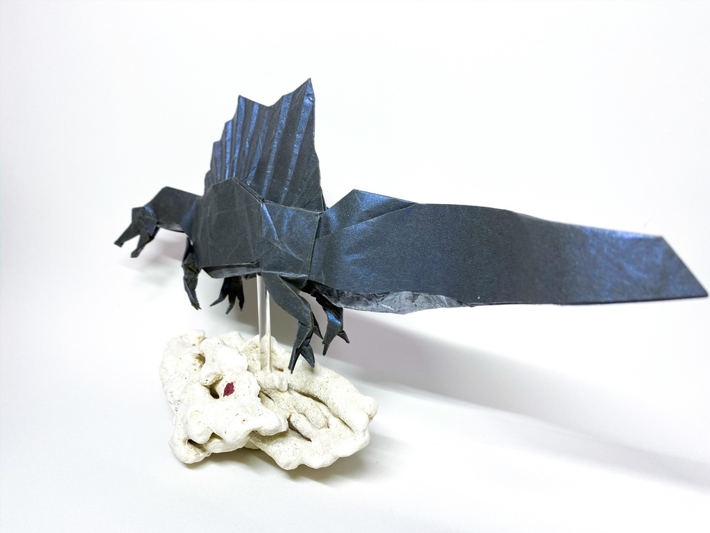 スピノサウルスの展開図