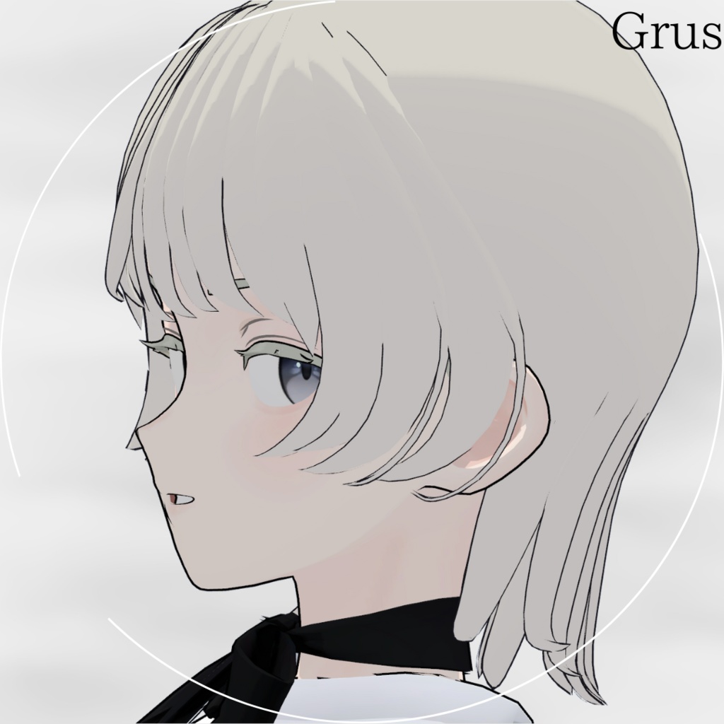 【Lapwing/Grus】Ripple Cut bob【3D hairstyle】