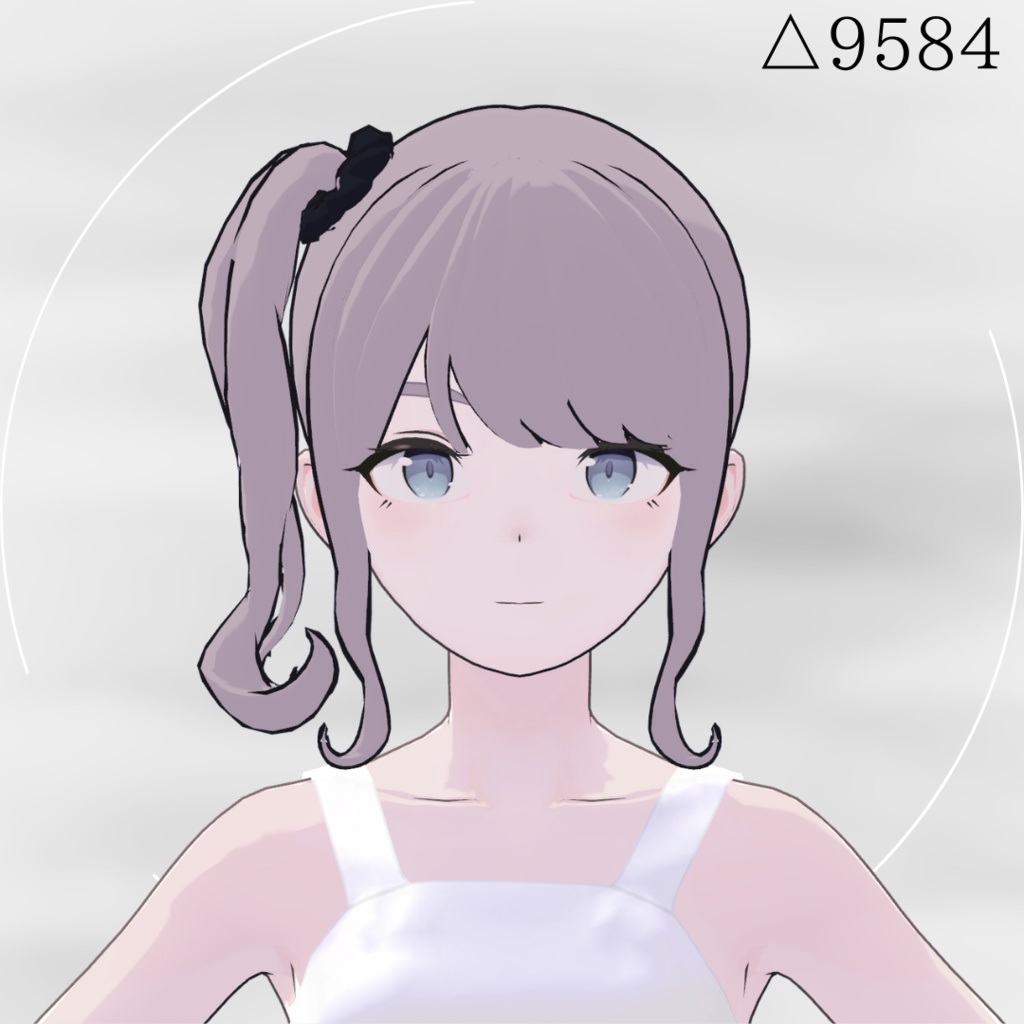 【Lapwing】Sugar curl side pony【3D hairstyle】