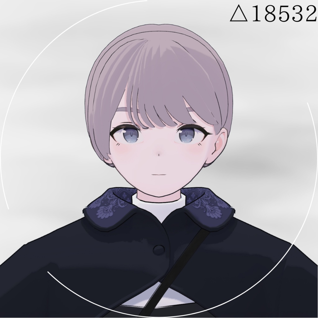 【Lapwing/Grus】Simple mop-topped short hair【3D hairstyle】