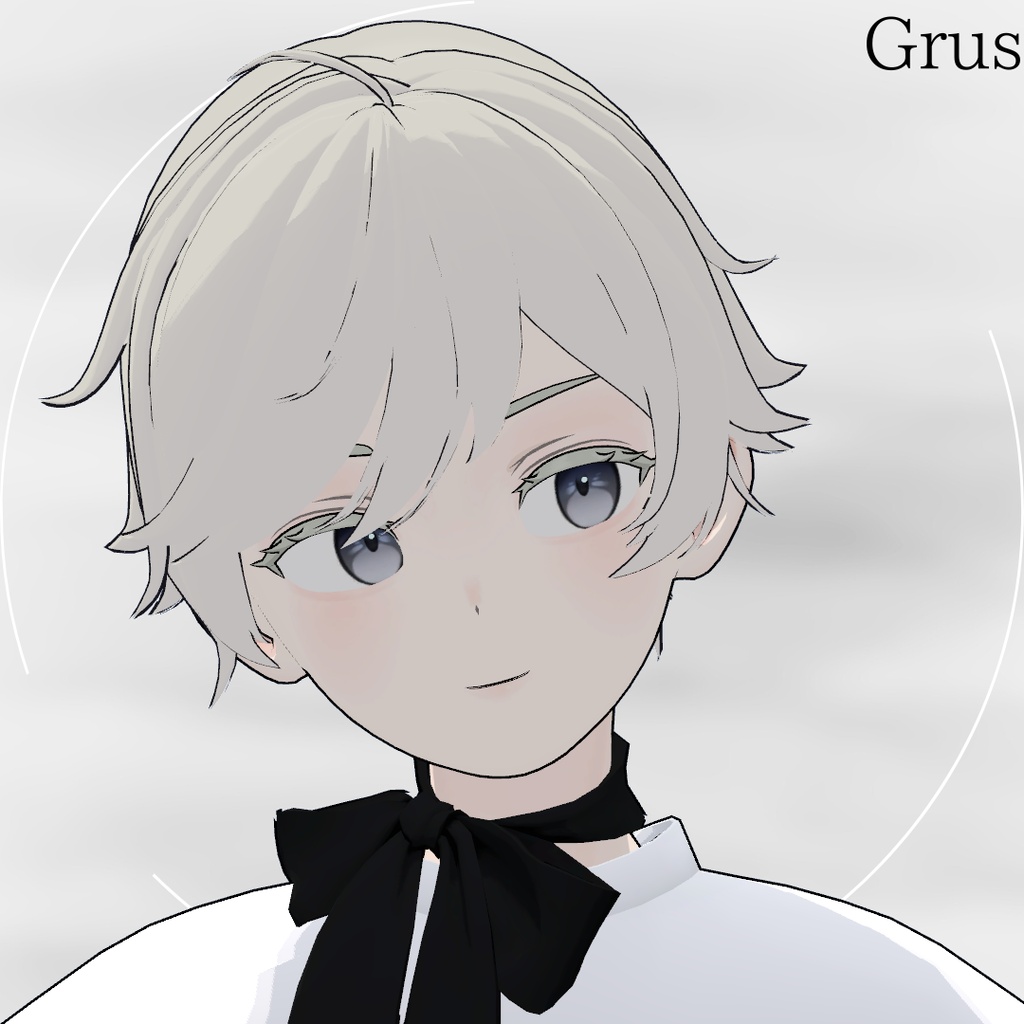【Lapwing/Grus】Air Slash Cut Hair【3D hairstyle】