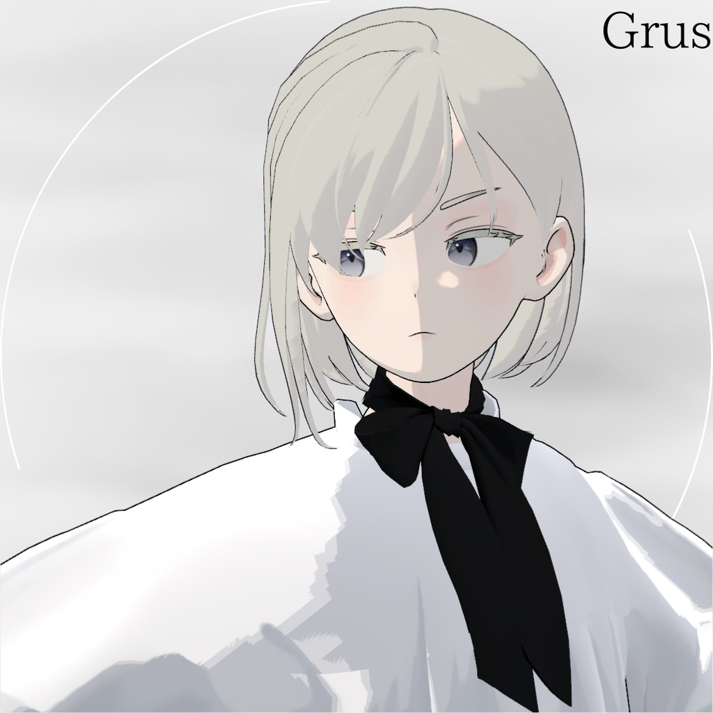 【Lapwing/Grus】Obscura Bob Hair【3D hairstyle】