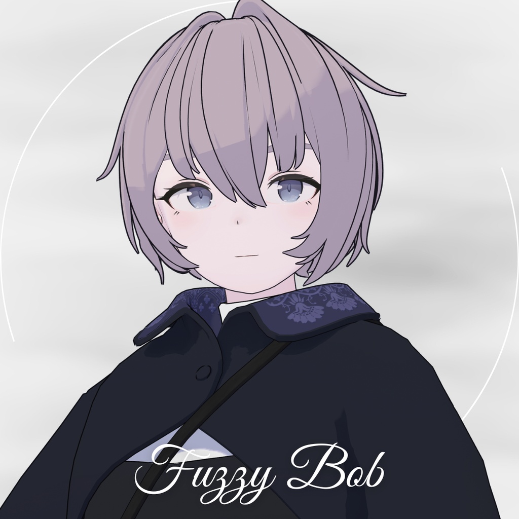【Lapwing/Grus】Fuzzy Bob【3D hairstyle】