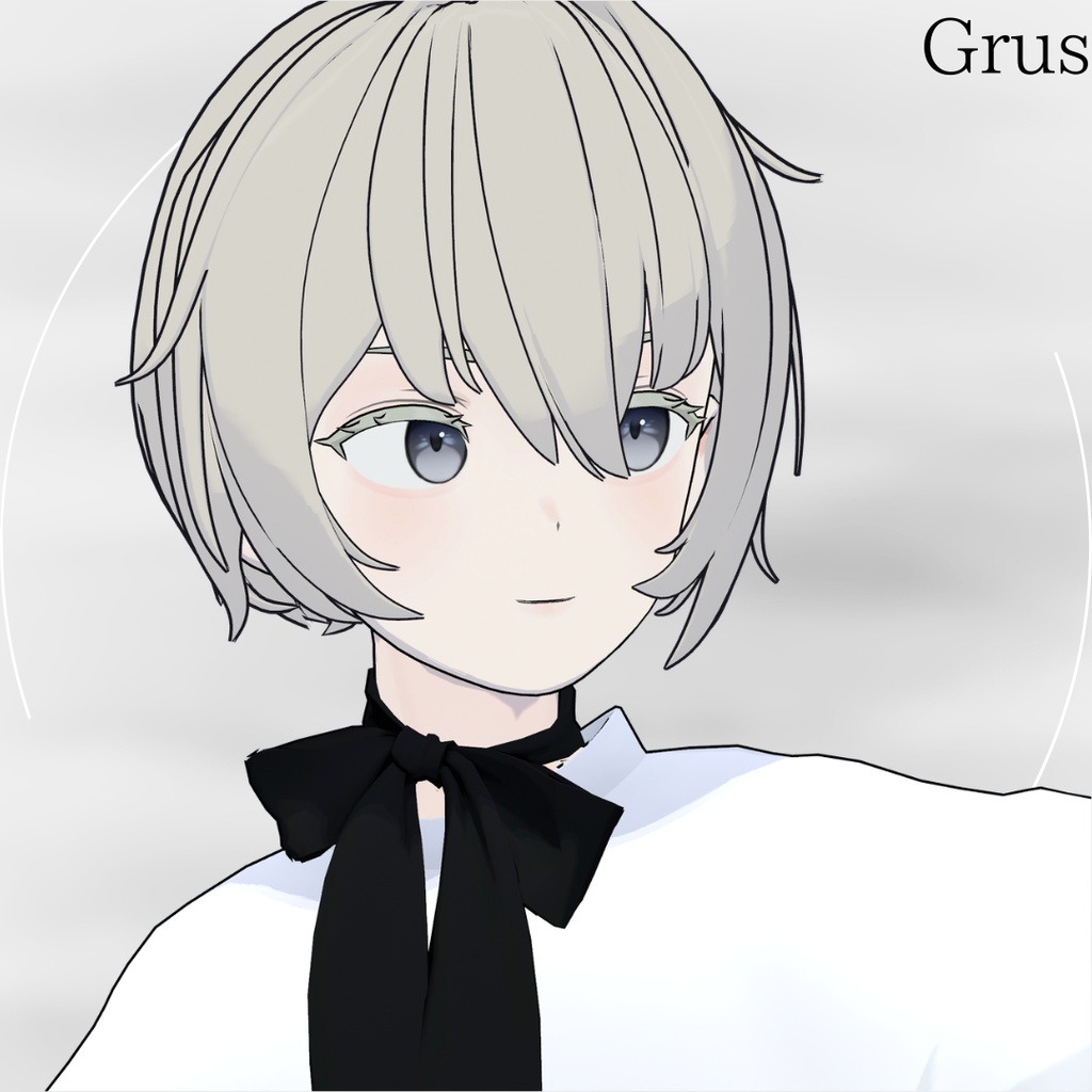 【Lapwing/Grus】Fuzzy Bob【3D hairstyle】