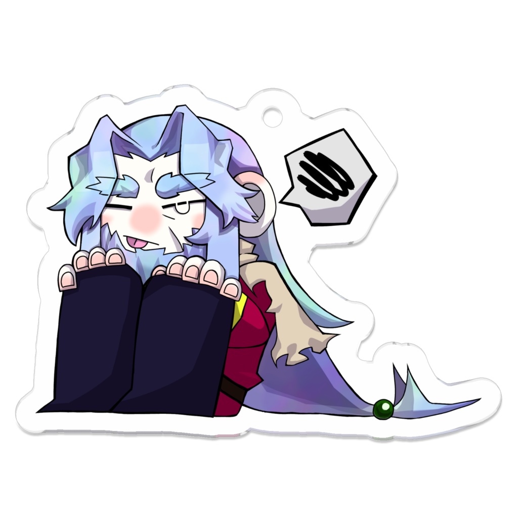 拗ねロンキーホルダー