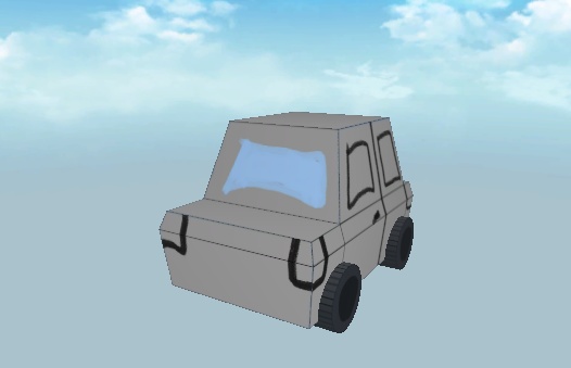 塗り絵対決用クルマ