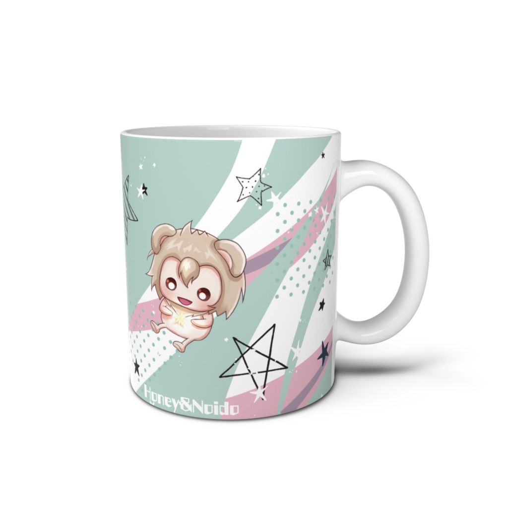 星の妖精マグカップ(ピンク)