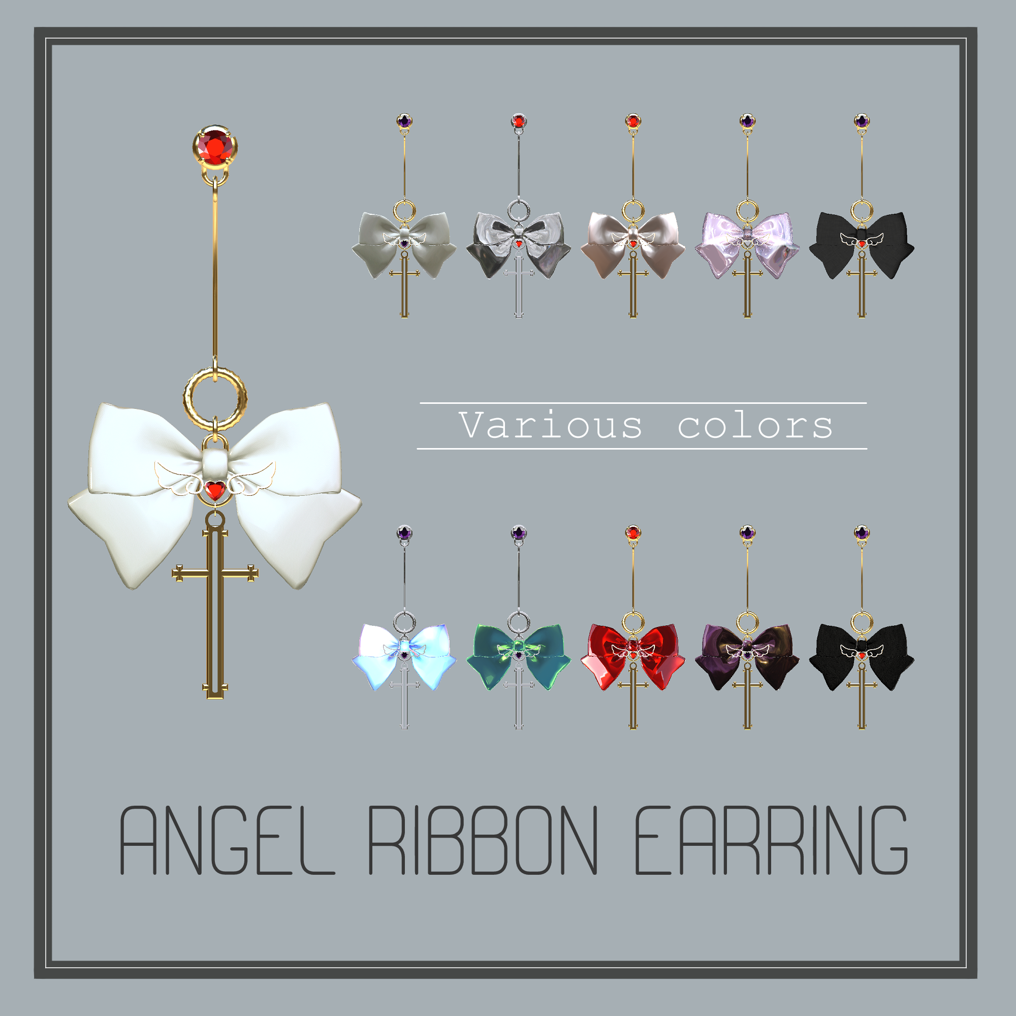 [FREE] AngelRibbonEarring