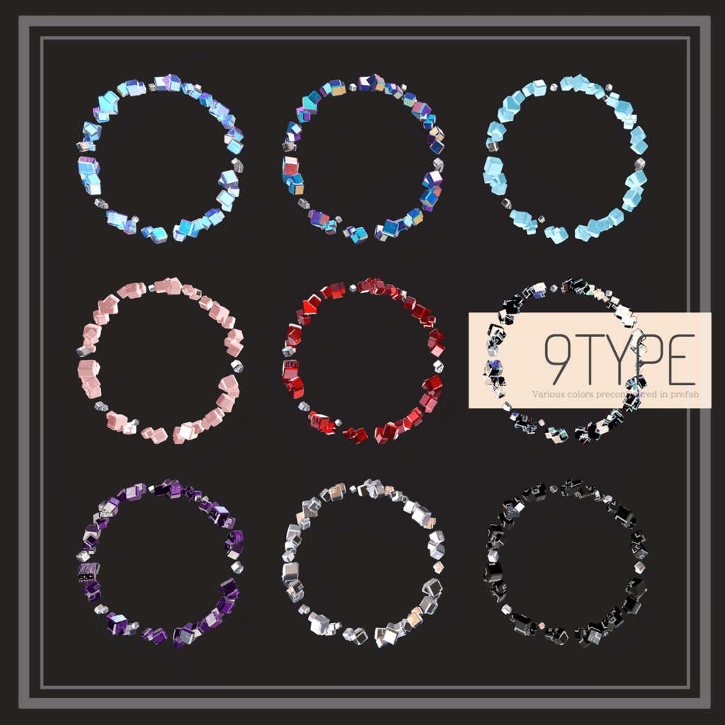 Levistone Halo【MA対応 / 浮遊アニメ―ション付ヘイロー】