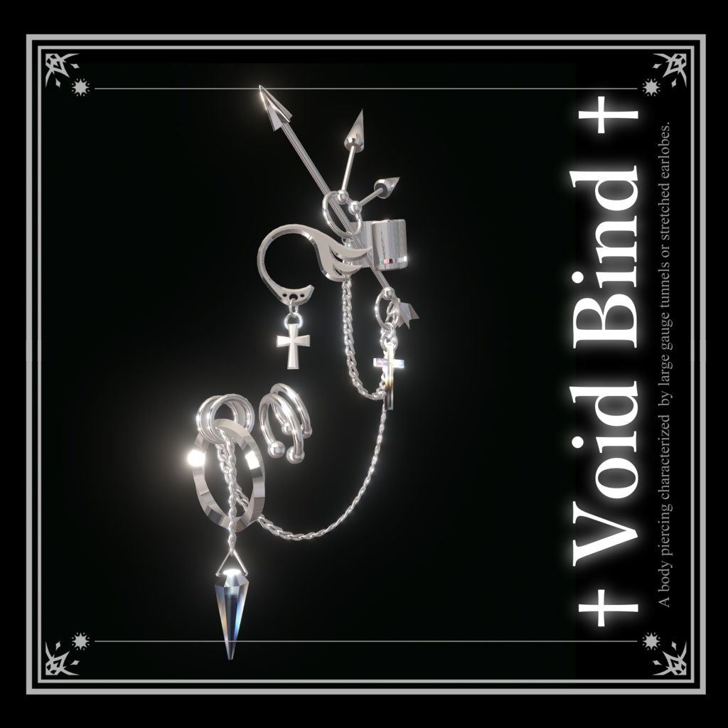 【MA対応】†Void Bind† ボディピアス