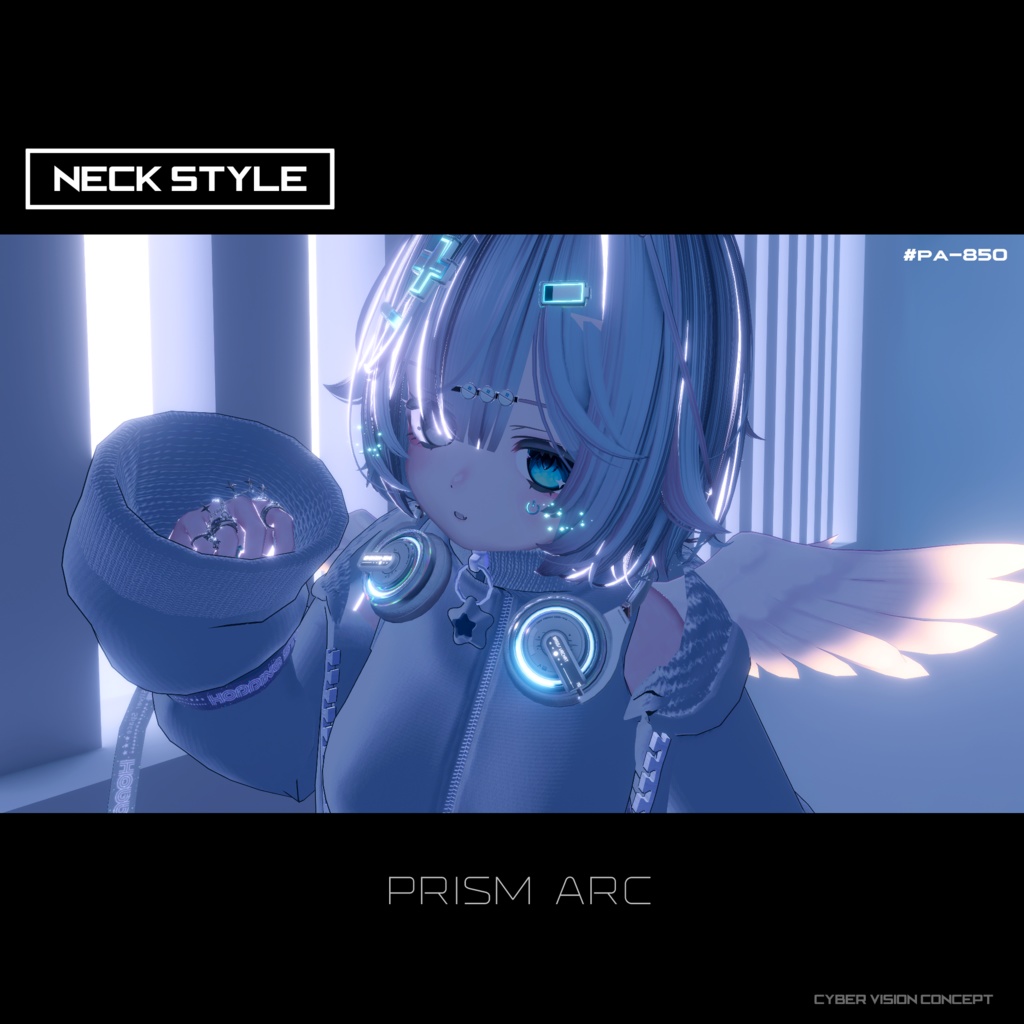 PrismArc-V1.10 ヘッドホン(全アバター対応)