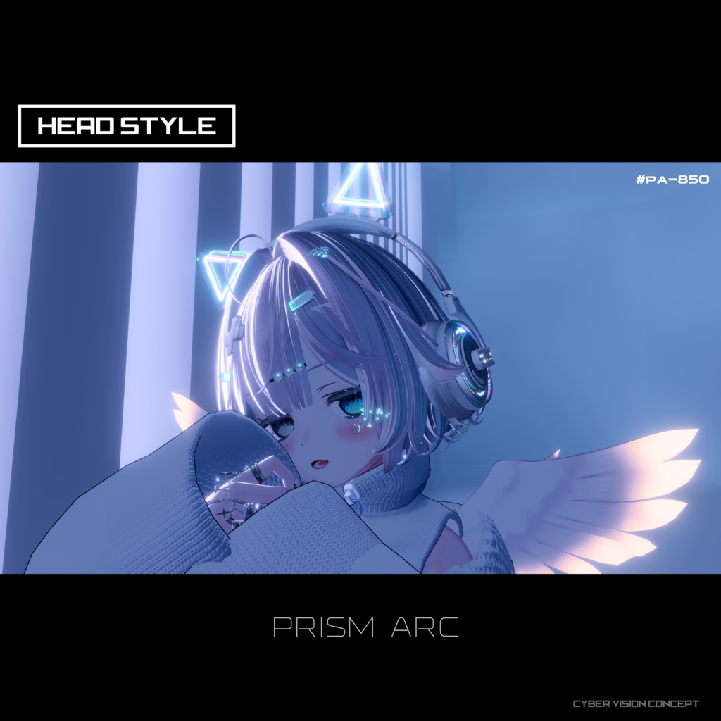 PrismArc-V1.10 ヘッドホン(全アバター対応)