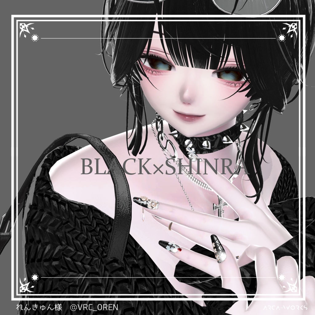 RoseDripNail 3Dネイル(14アバター)