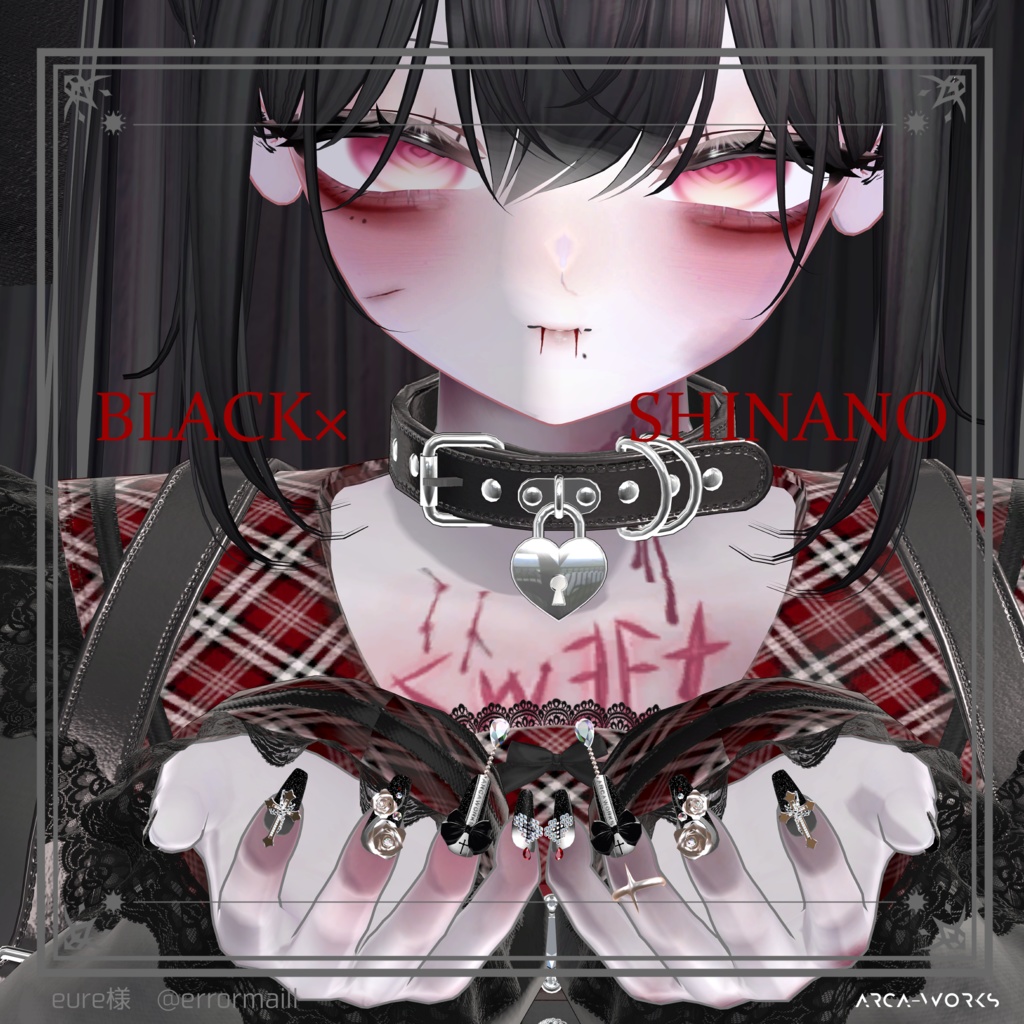 RoseDripNail 3Dネイル(14アバター)