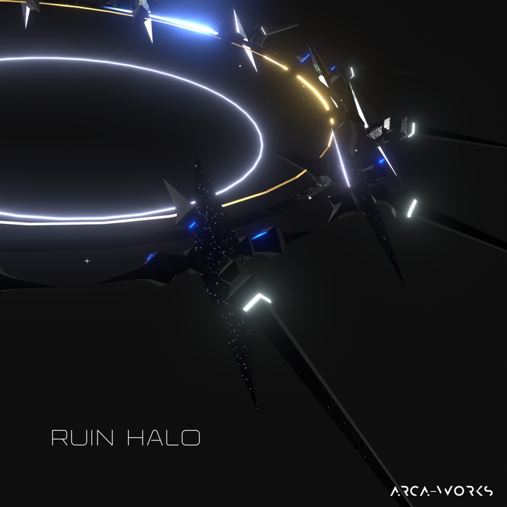 【無料】RuinHalo ヘイロー (アニメーション&パーティクル付)