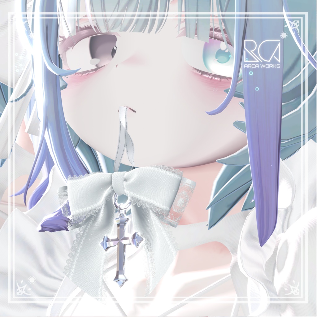 ふんわりゆれる!くわえりぼん