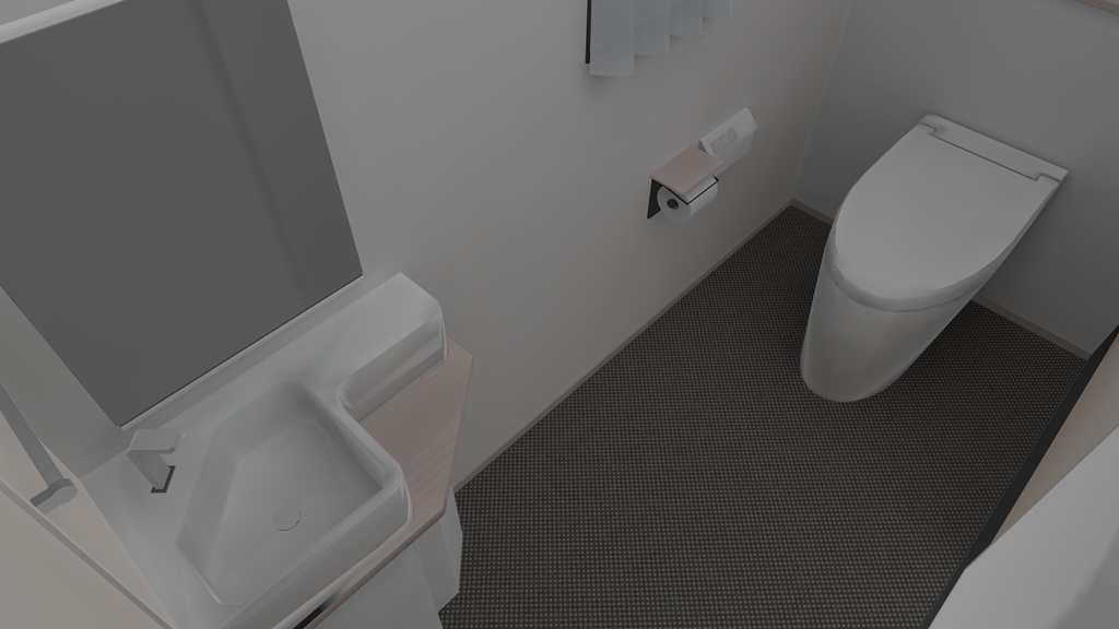 【3Dワールド】AO_Model_A