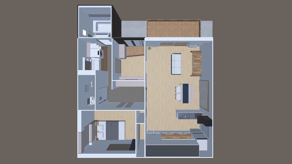 【3Dワールド】AO_Model_A