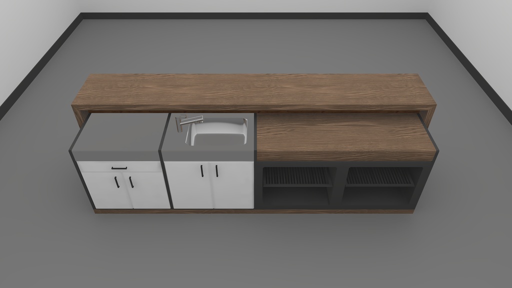 【3Dモデル】CounterSet