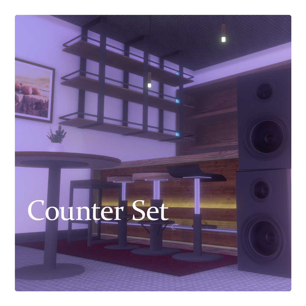 【3Dモデル】CounterSet