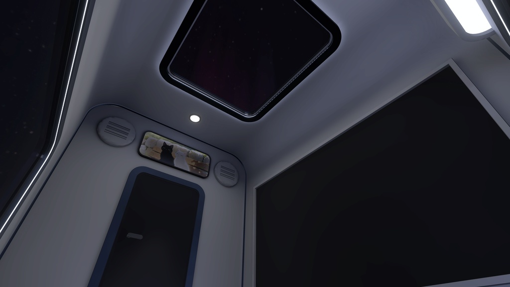 【3Dワールド】小型の空間 Compact space