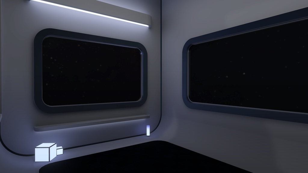 【3Dワールド】小型の空間 Compact space
