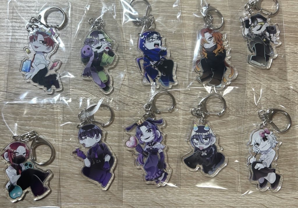 アクリルキーホルダー