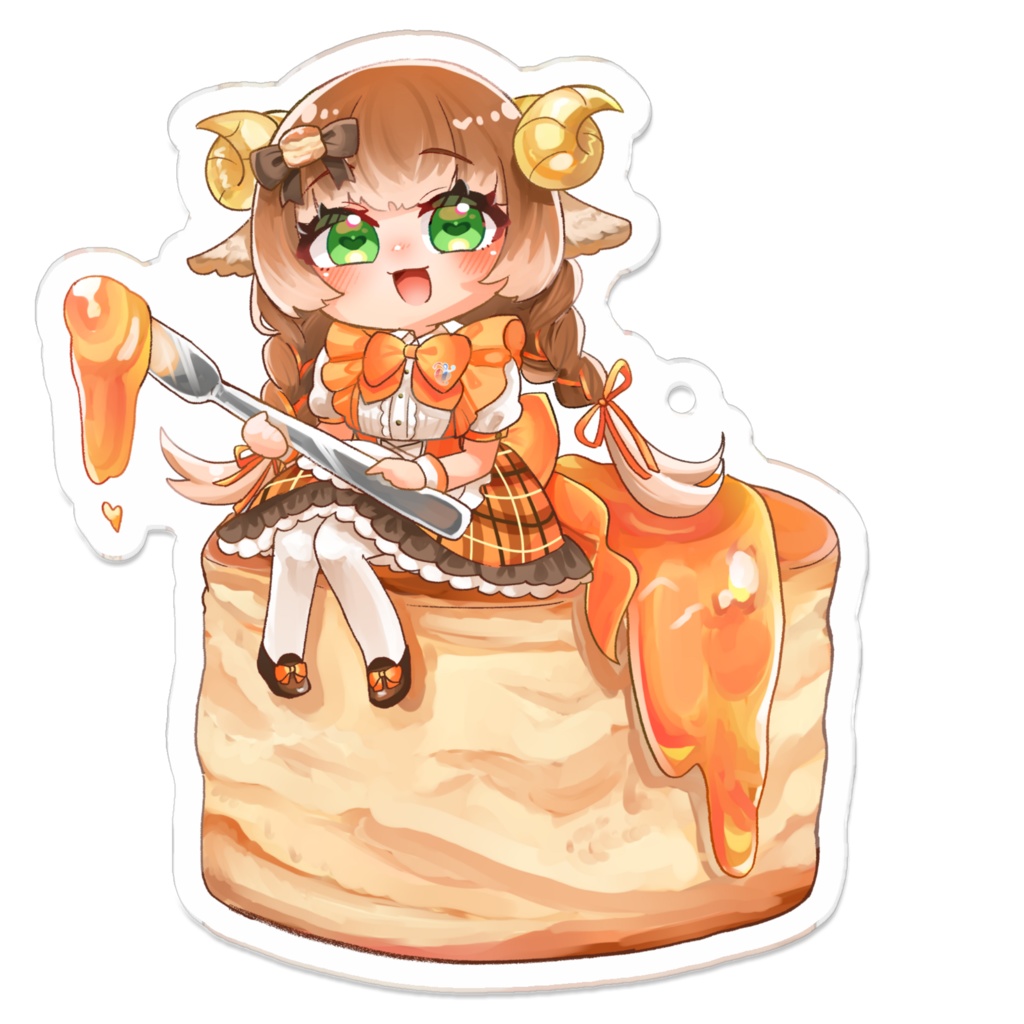 温森媛_バレンタインVer.アクリルキーホルダー