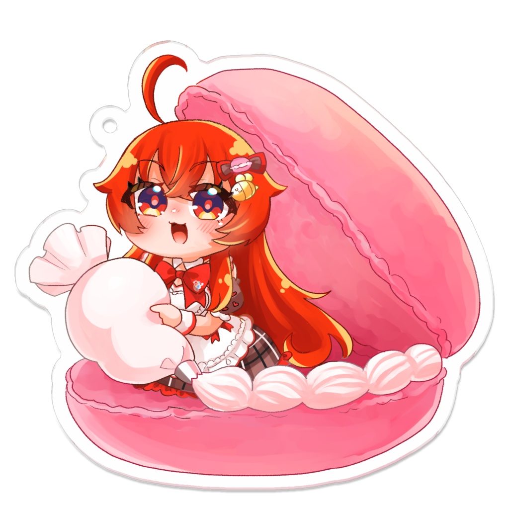 ノラバチ_バレンタインVer.アクリルキーホルダー