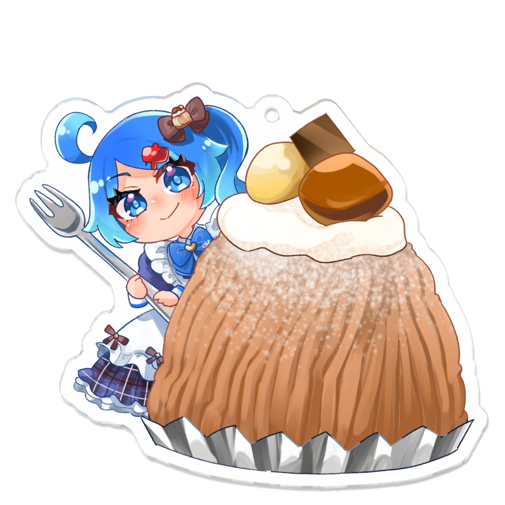 ポンコツhoniy_バレンタインVer.アクリルキーホルダー