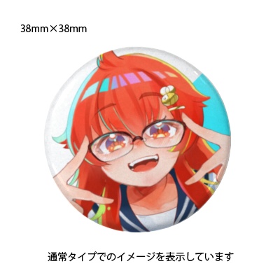 ノラバチ缶バッジ_全7種(ランダム)