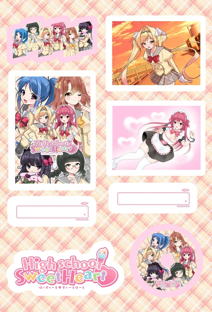 ハーフカットシール⭐︎A6サイズ