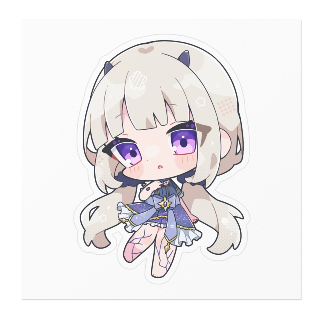 星栞カノン5周年 記念ステッカー