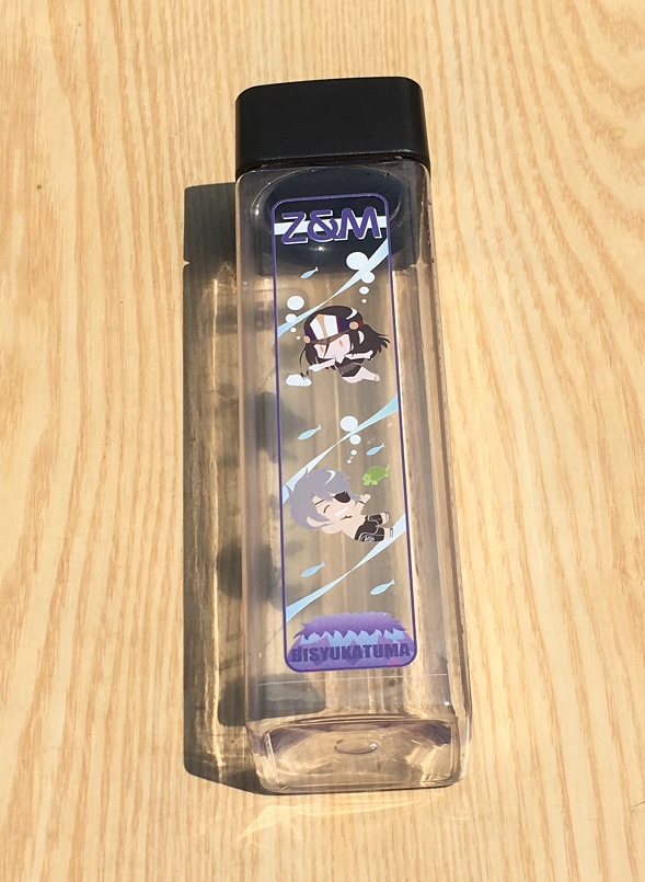 水着ジクメレスクエアクリアボトル(発送レターパックプラス)