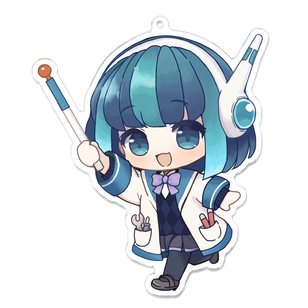 まきな　アクリルキーホルダー