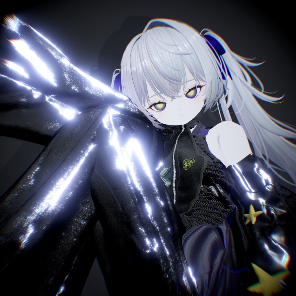 【白雪天使専用】瞳の中に月アイテクスチャ