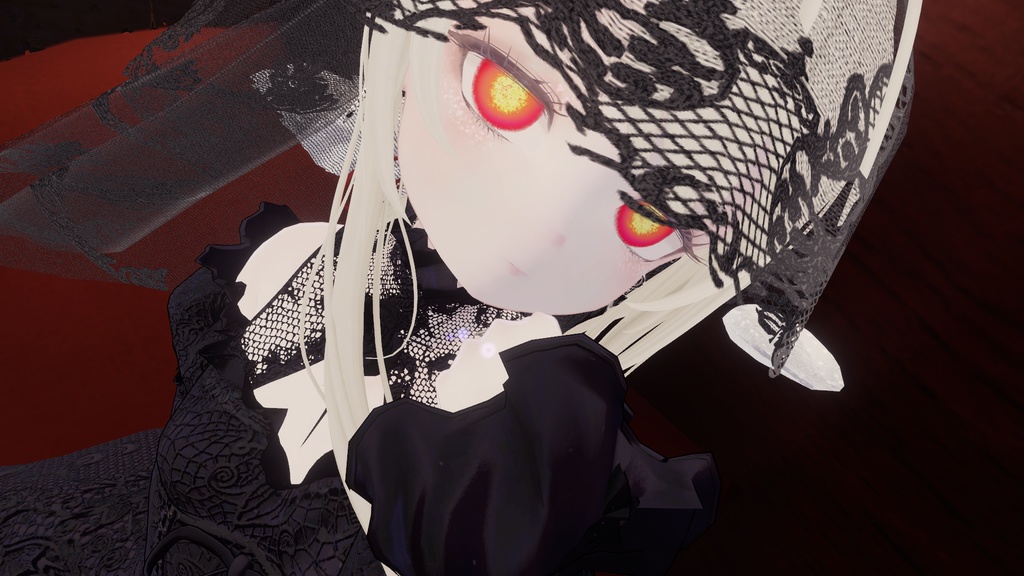 【白雪天使専用】瞳の中に月アイテクスチャ