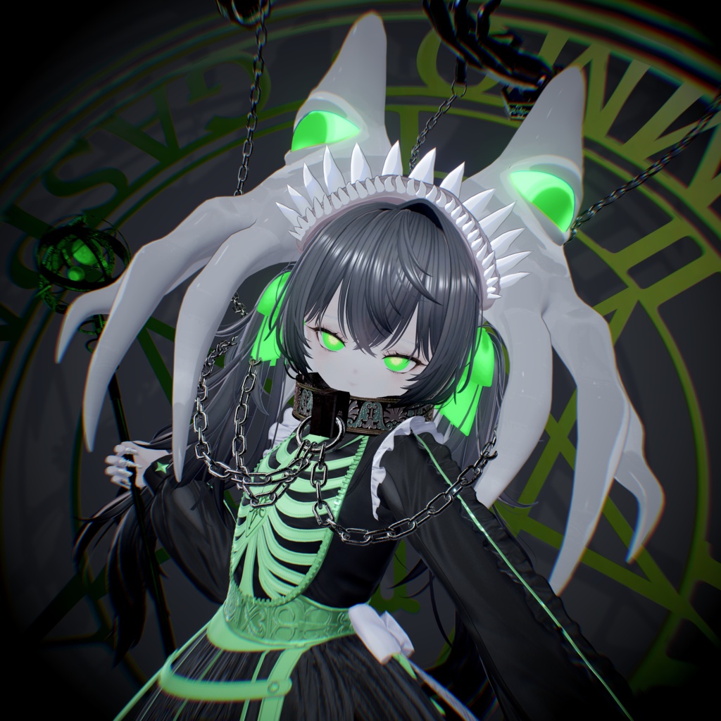 【白雪天使専用】瞳の中に月アイテクスチャ